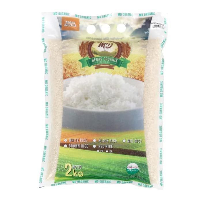 

Md Organic White Rice Ciherang 2 Kg