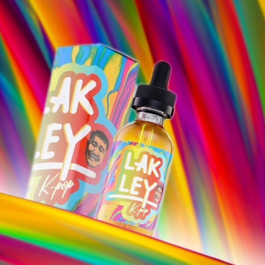 LIQUID FREEBASE Lakley K-pop Caramel Cream Padlepop 60ML by Vaperstuff x Elf Factory