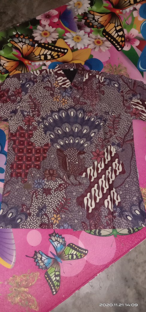 Setyo Kamulyan Kemeja Batik Pria Full Furing Bahan Katun Halus Baturaden