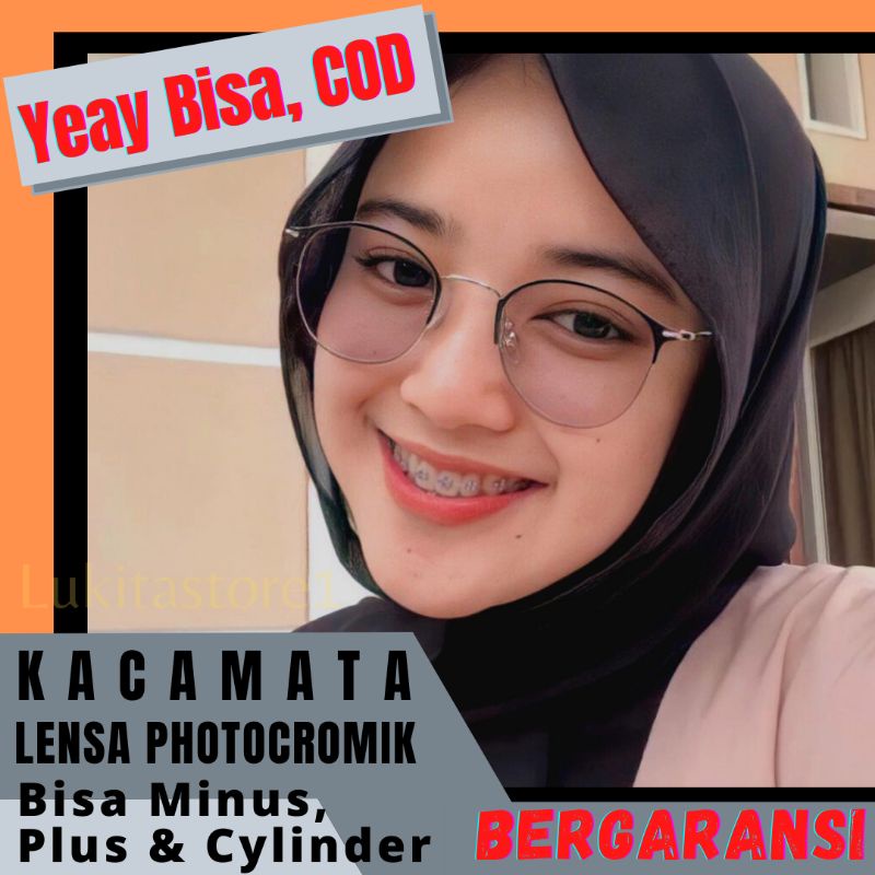 KACAMATA LENSA PHOTOCROMIK / BLUERAY 1303