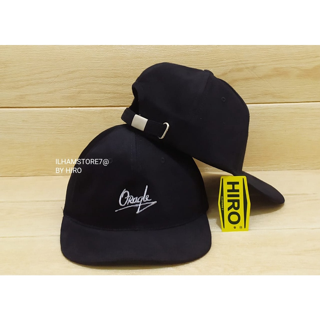 (COD)Topi Snapback Bordir ORAGLE New Model/Topi pria Keren/Topi Distro Terlaris