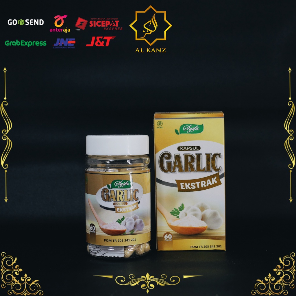 Ekstrak Garlic SYIFA 60 Kapsul - Kapsul Ekstrak Bawang Putih