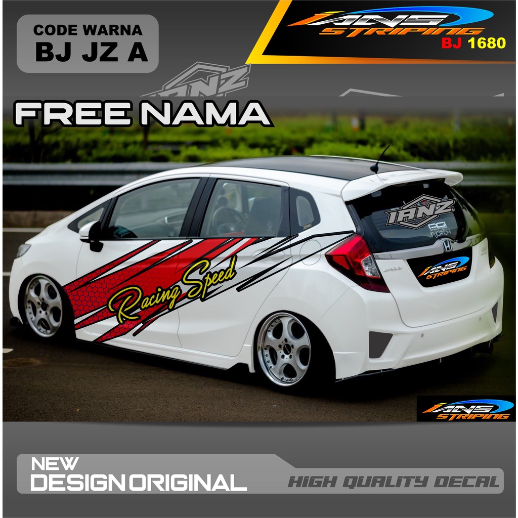 STIKER DECAL MOBIL AYLA TERBARU  / DECAL STICKER MOBIL / STIKER MOBIL / STIKER MOBIL BRIO, HONDA JAZZ, AGYA, AYLA