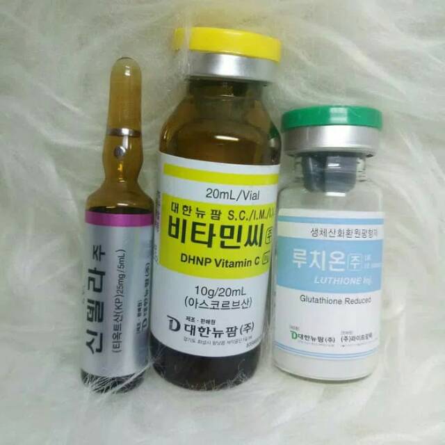 Cindella Whitening Injeksi infus Terbaik di Korea original