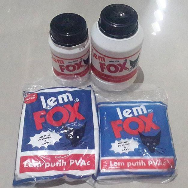 

Promo Awal tahun LEM FOX SACHET BIRU 600GR/ lem white latex glue wegabond slime thai Big Sale