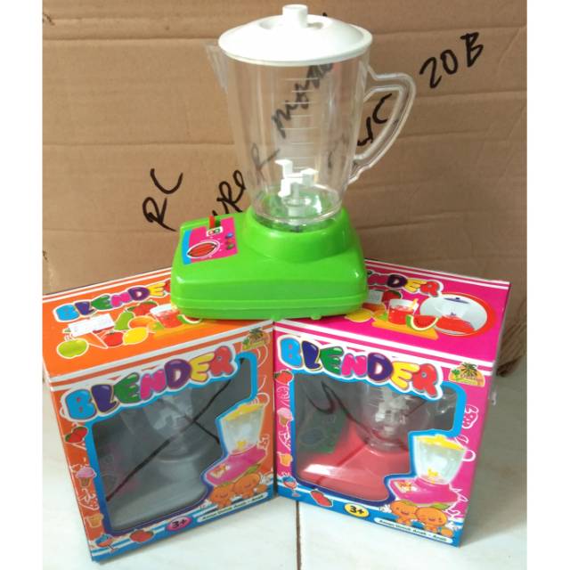 OCT 2411 Ready stock blender mainan anak edukasi perempuan murah dan terlengkap menggunakan baterai