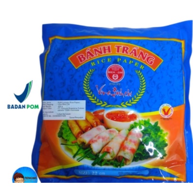 

COD 4.4 Banh Trang Rice Paper 22 cm 5 lembar / Kulit Lumpia Vietnam / Spring Roll Kulit Lumpia Springroll Import BHAN TRANG Vietnam Rice Paper Kulit Lumpia Vietnam Rice Paper