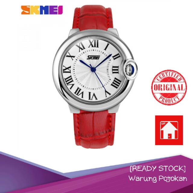 JAM TANGAN WANITA SKMEI 9088CL ORIGINAL TAHAN AIR