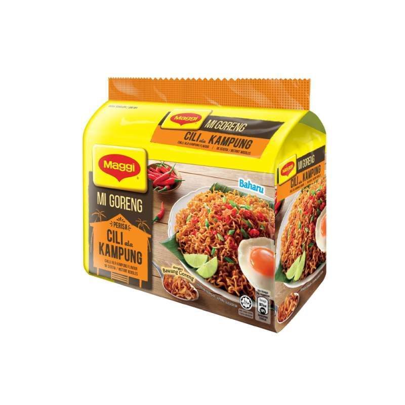 

Maggi Cili ala kampung/Maggi mie goreng Cili kampung