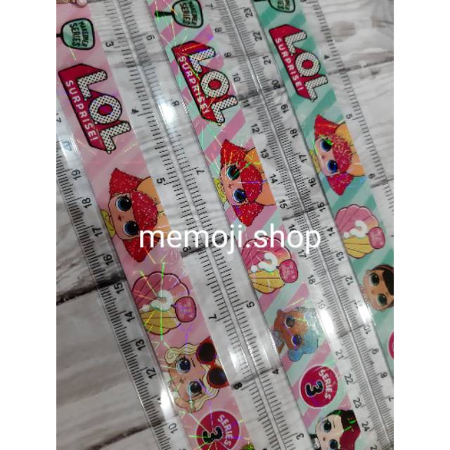 

Penggaris 30cm LOL SURPRISE hologram (48pc)