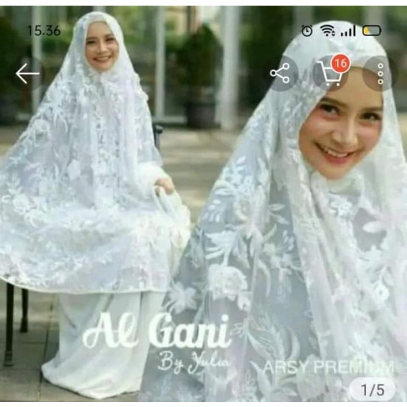 mukena Algani ori