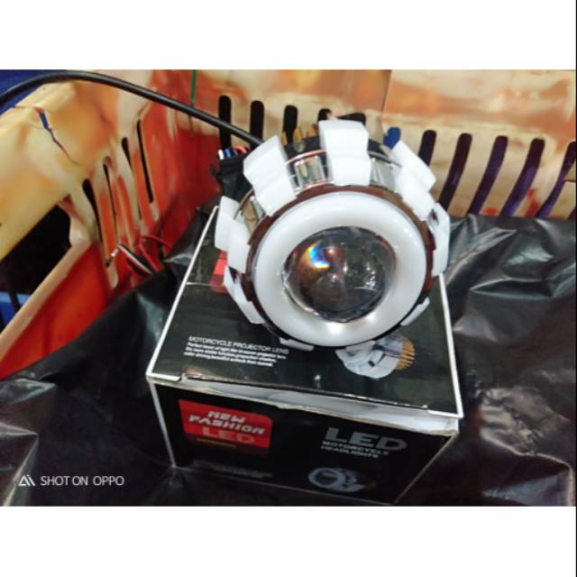 Lampu proji led jamur lampu angle utama 3 mode terang redup kedip