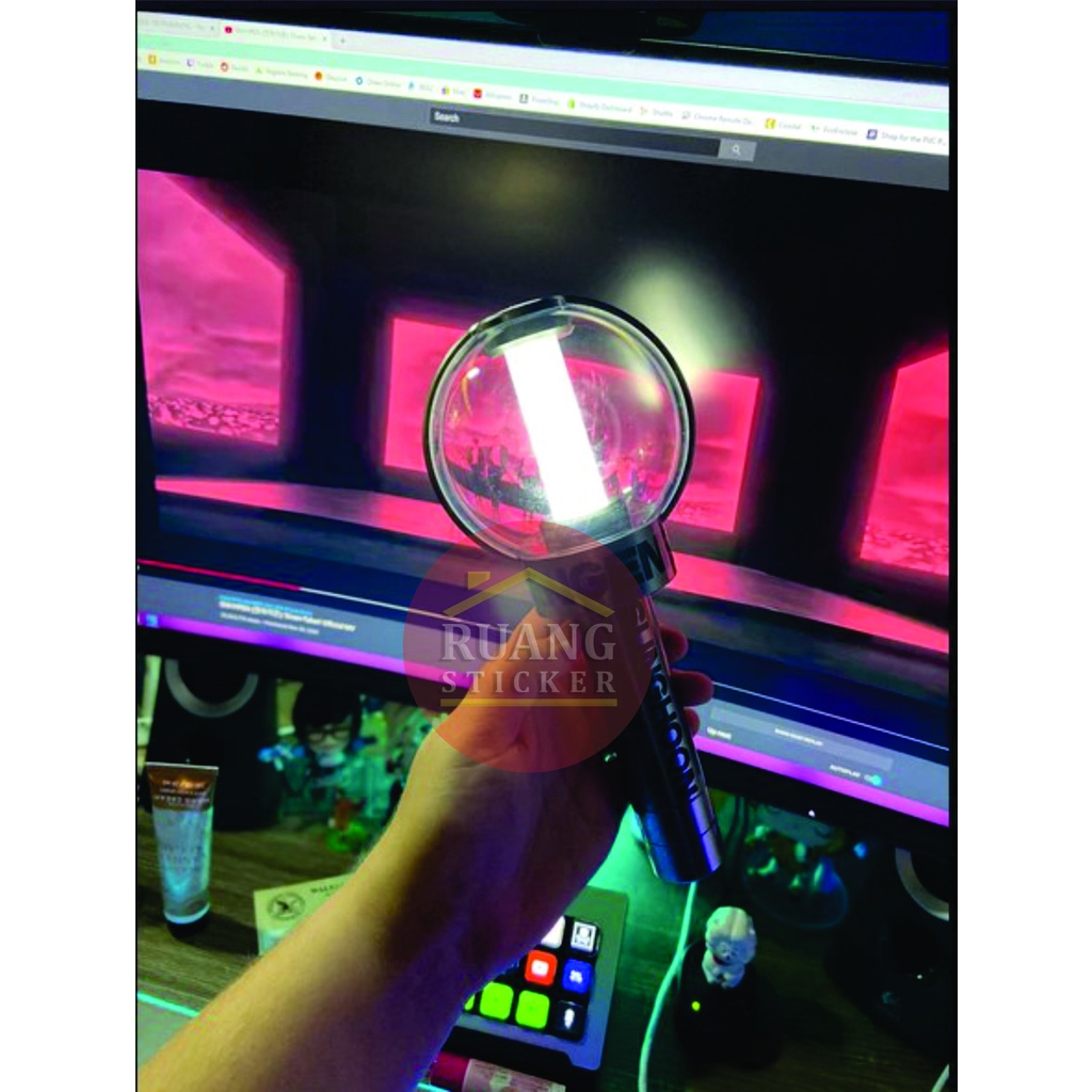 LANGSUNG JADI STIKER HOLOGRAM ENHYPEN NAMA MEMBER LIGHTSTICK DECAL STICKER