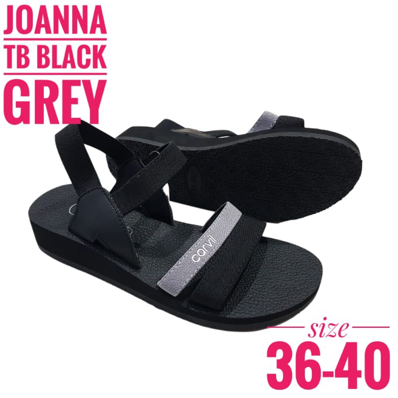 Carvil Joanna TB Sandal Jalan Tali Belakang Wanita Ukuran 36-40