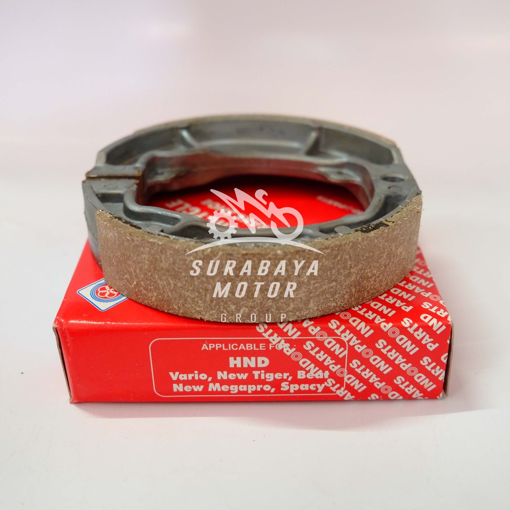 Kampas Rem Tromol Honda Vario 110 125 150 Beat Scoopy Original Indoparts Spacy Verza Belakang