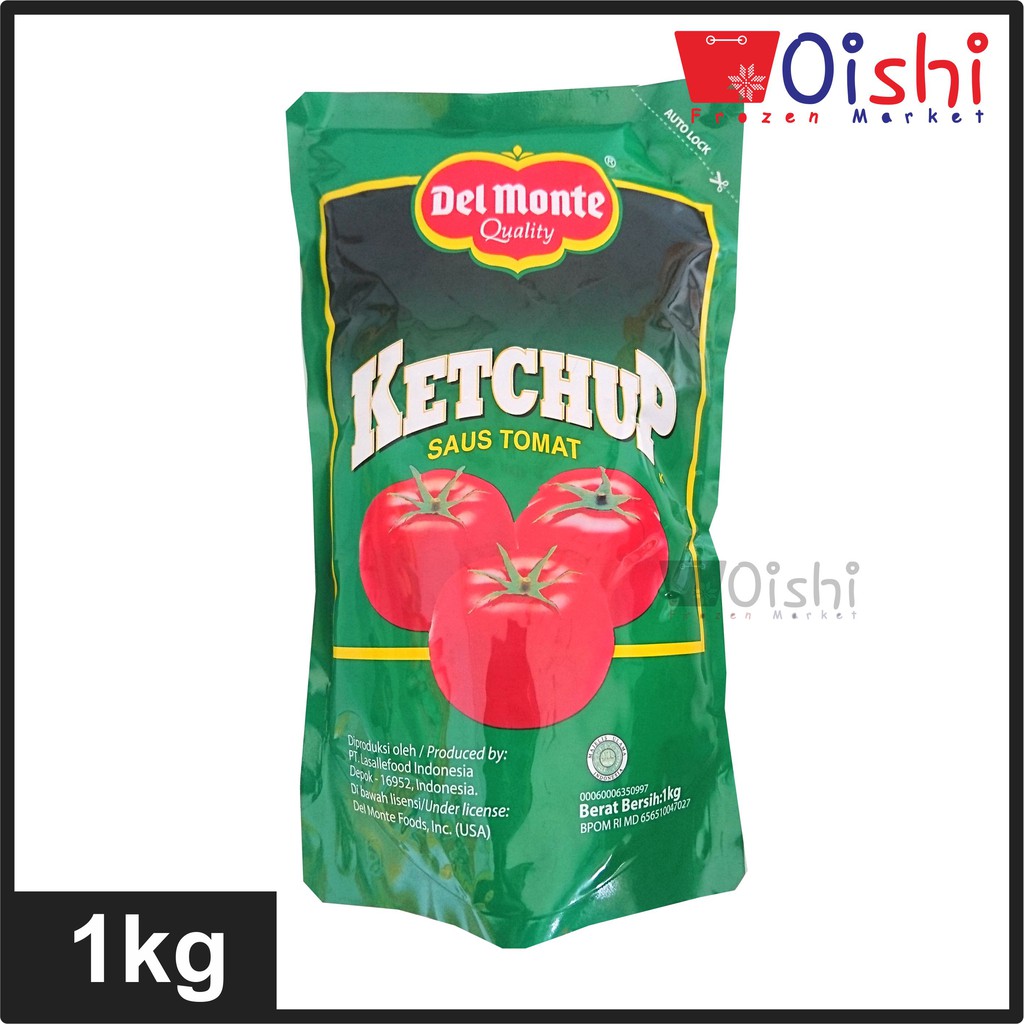 

Del Monte/ Delmonte Ketchup Saus Saos Tomat 1kg