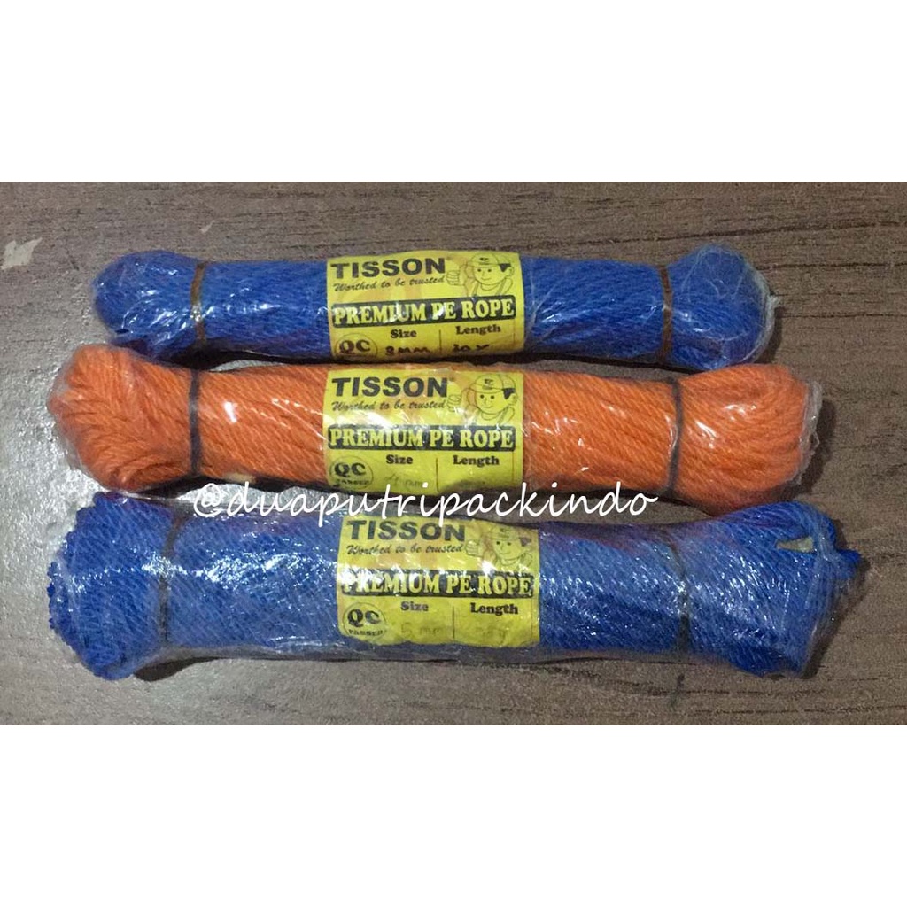 

Tali Tampar Plastik / Tali Tambang Plastik Merk Tisson