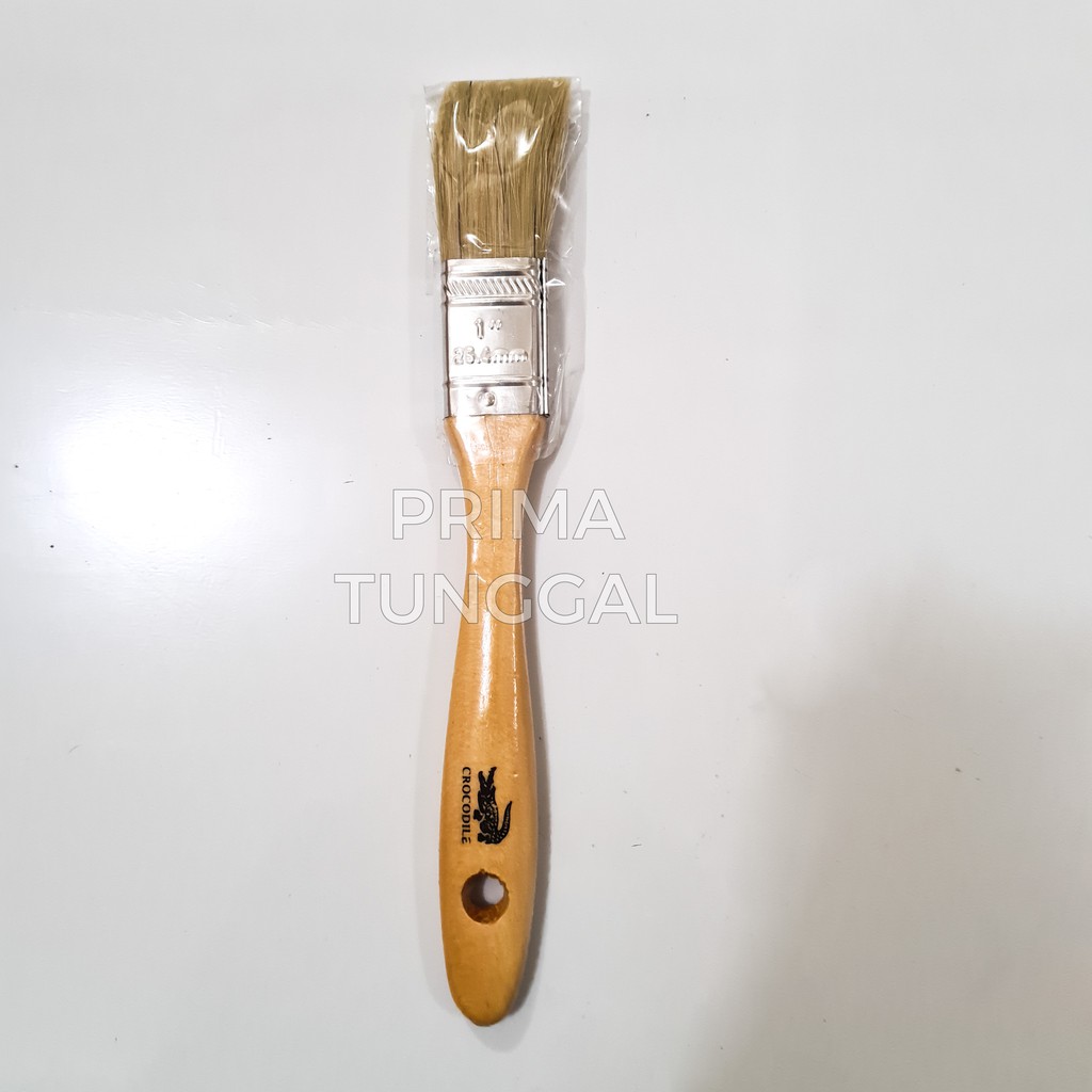 Kuas Cat Tembok Dinding Minyak Crocodile Buaya 1" inch inci