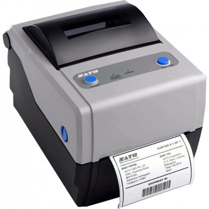 Printer Barcode Label SATO CG408 / CG-408 / CG408TT / CG-408TT Cetak Label Resi Shopee/Yupo/Harga Barang/Label RS