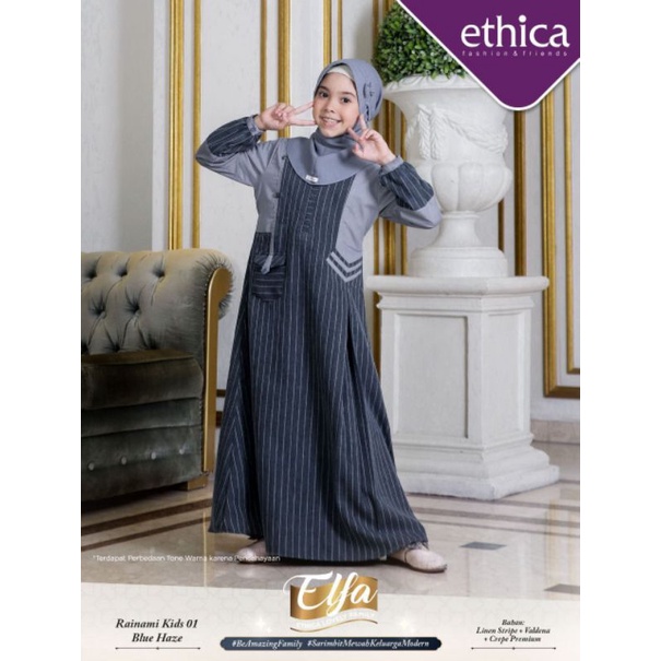 [READY] SARIMBIT ETHICA ELFA 255 BLUE HAZE GAMIS RAINAMI 12 KOKO KAHFI 215