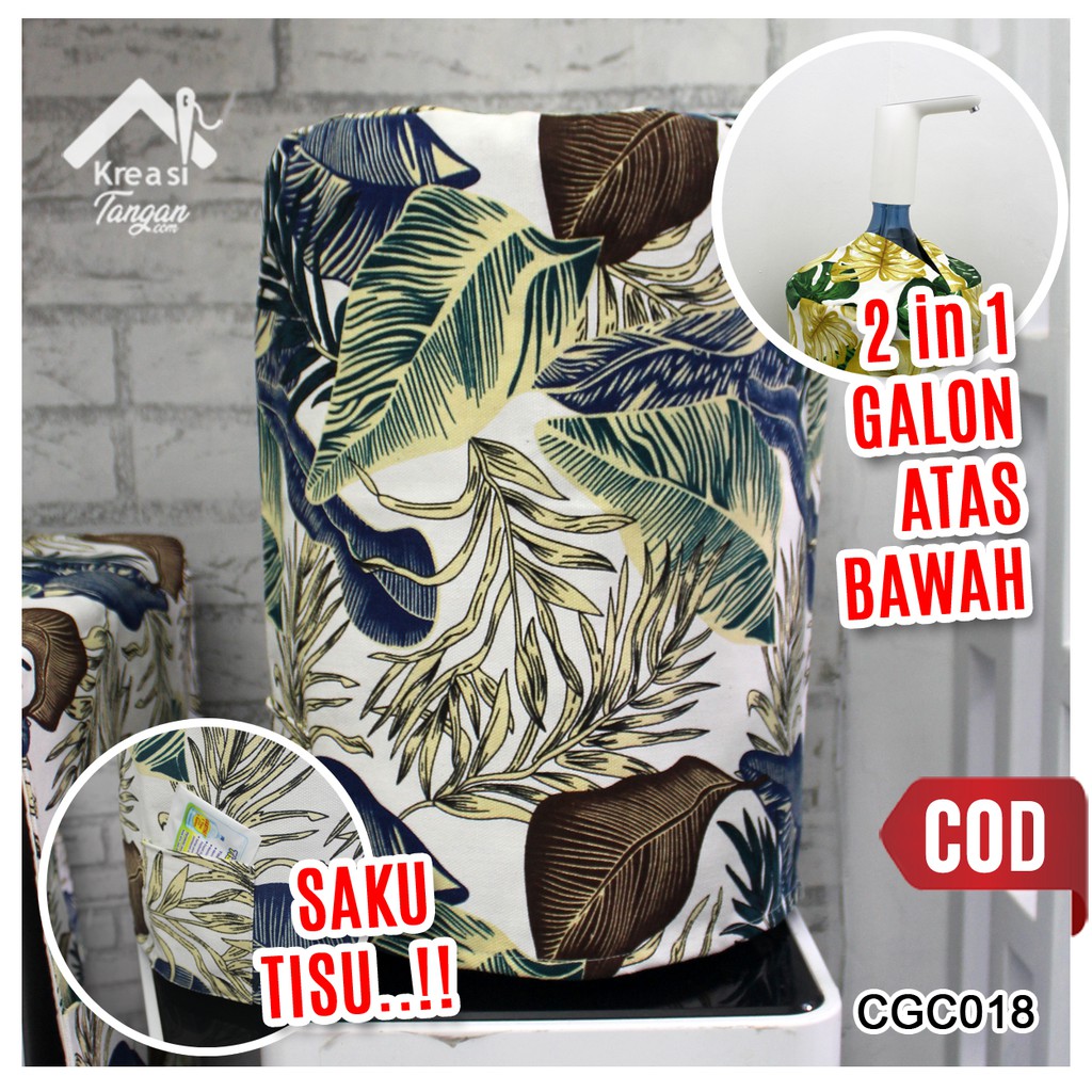 Cover Galon Canvas Motif Minimalis CGC018