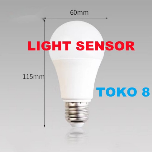 LAMPU LED SENSOR SUARA 12 WATT HEMAT ENERGI