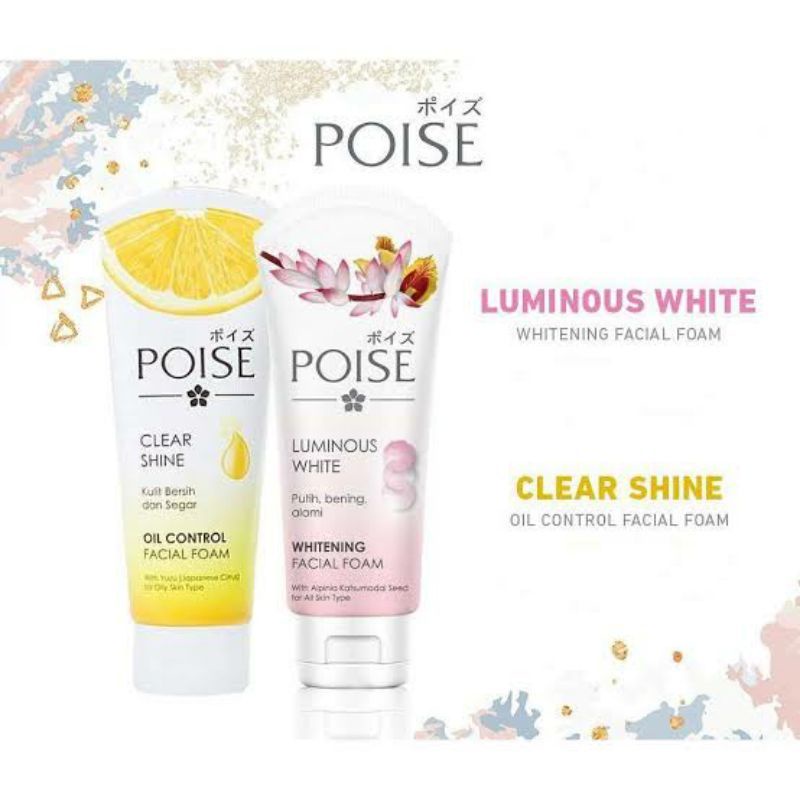 POISE FACIAL FOAM 100ml