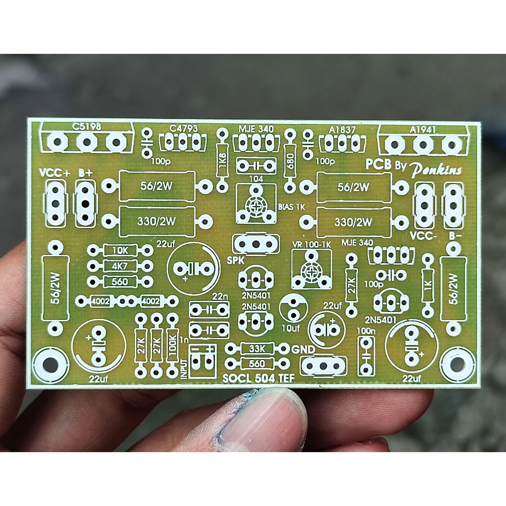 Jual PCB socl 504 tef bias servo fiber fr4 | Shopee Indonesia