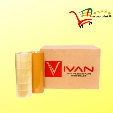 

Lakban Bening Ivan 2Inch X 90Yrd Dus - Putih Fauzinarman