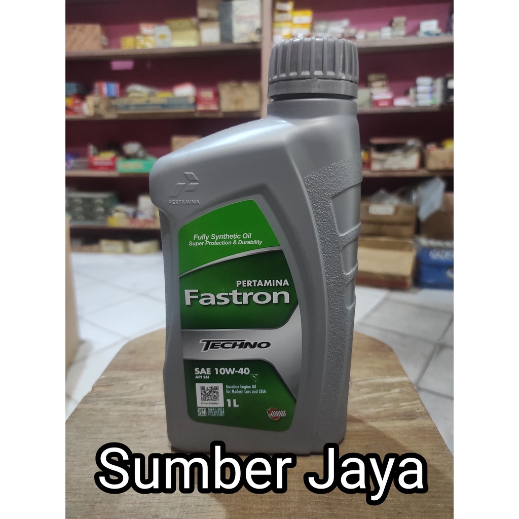 Oli Fastron Techno 1 Liter - Oli Mesin Mobil - 100% Asli