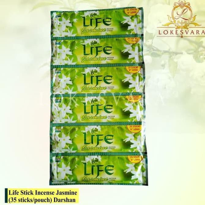 Produk Terbaik] Dupa Hio Wangi Harum Aromaterapi India Darshan Life Jasmine