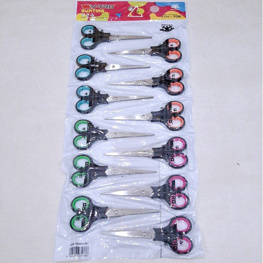 

Gunting Warna - Warni Size Sedang Vtro VT-706