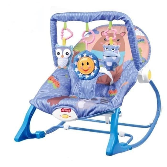 iBaby Infant to Toddler Rocker Chair | Kursi Bayi BIRU ( I-BABY )
