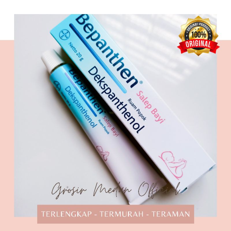 BEPANTHEN SALEP RUAM POPOK BAYI DAN KULIT KERING KEMERAHAN SALEP LECET PUTING SUSU PADA IBU MENYUSUI