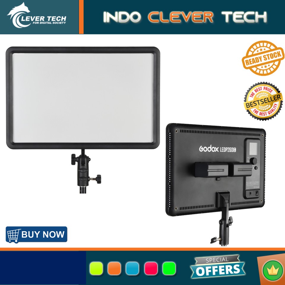 Godox LED P260C P-260C P-260-C Bi-Color LED Light Panel