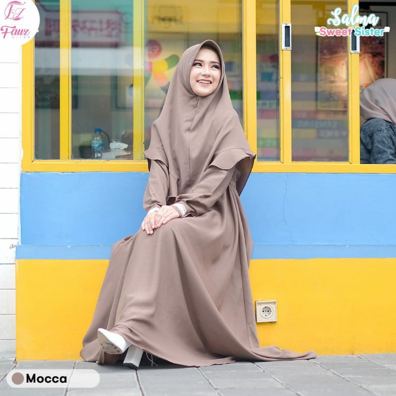 SALMA DRESS SET/DO By FAUZHIJAB
