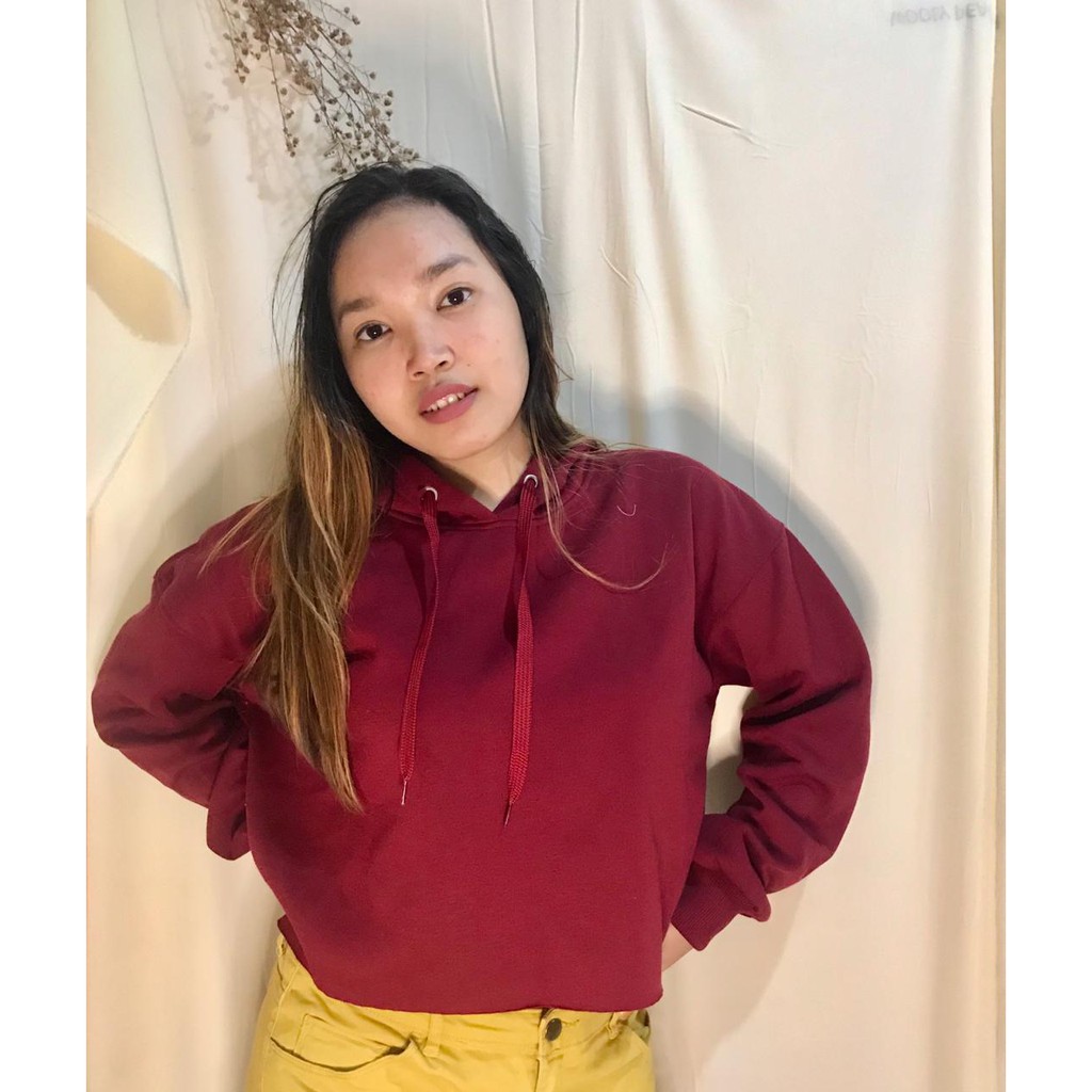 Sweater Crop Hoodie/polos