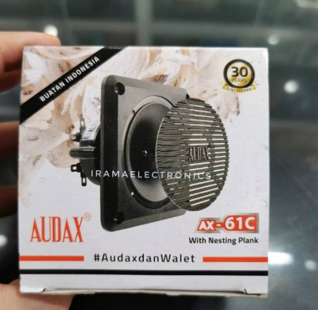Tweeter Audax AX 61C SPEAKER PANGGIL WALET AX 61C 61C TUTUP ORI