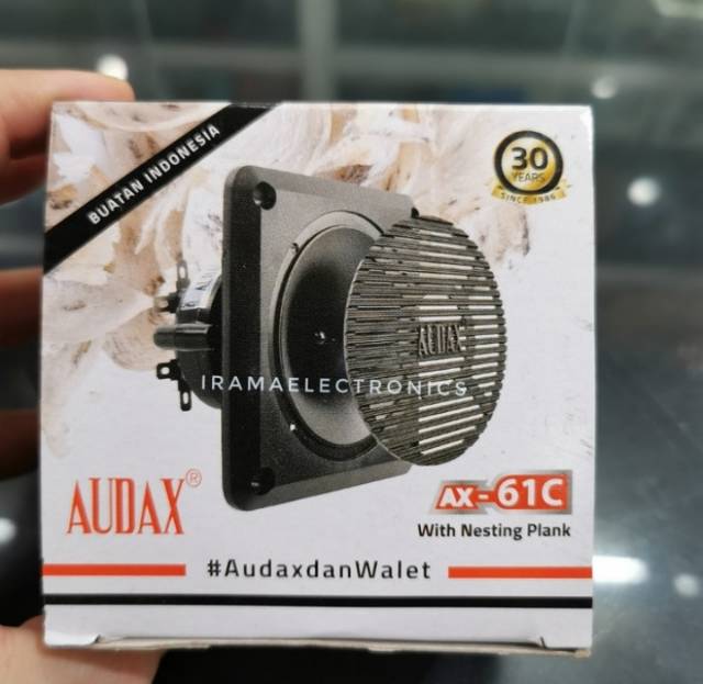 Tweeter Audax AX 61C SPEAKER PANGGIL WALET AX 61C 61C TUTUP ORI