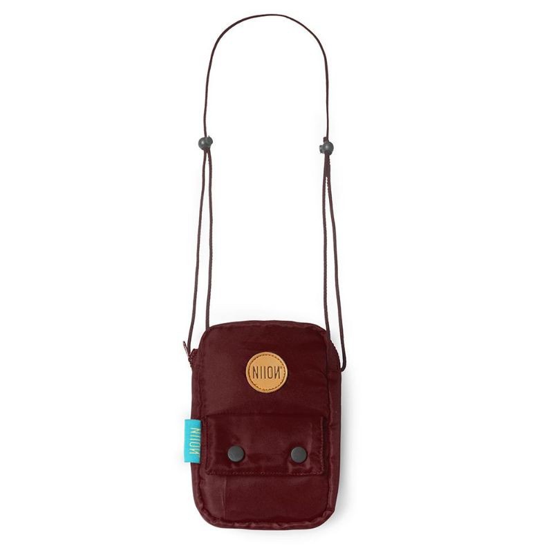 Niion Lillie Tas Selempang Hape - Marun