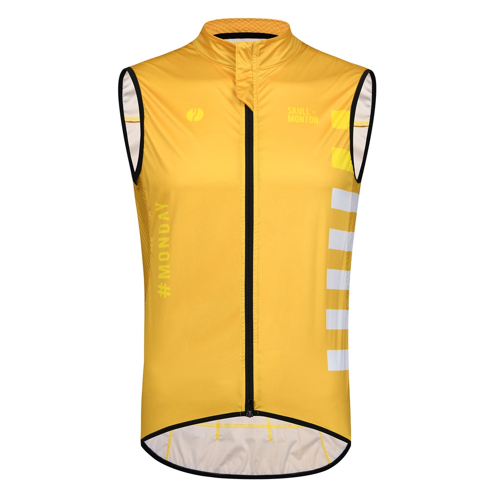 VEST MONTON MONDAY II YELLOW - ROMPI SEPEDA CEWE COWO