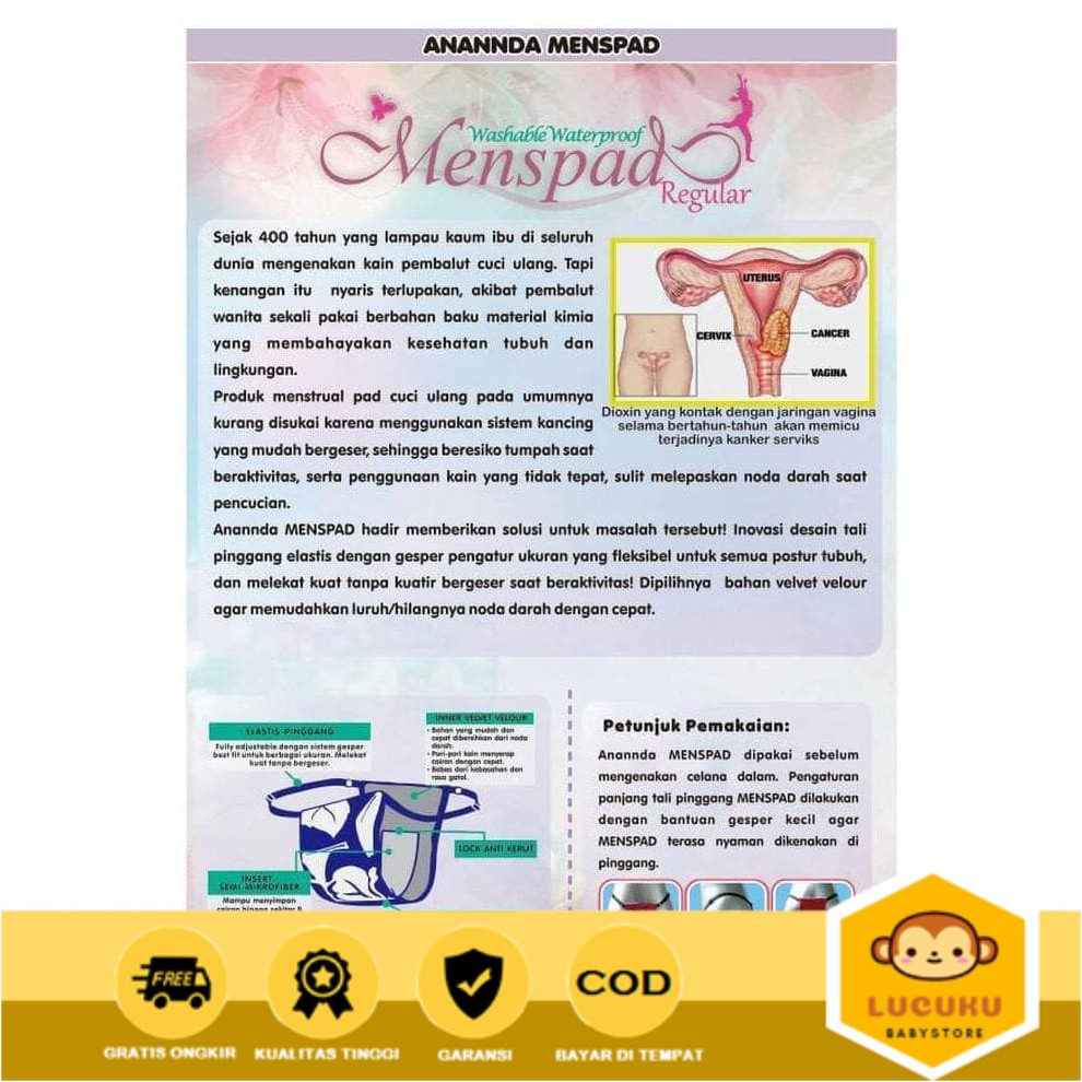 [BISA COD] Anannda Menspad Maxi