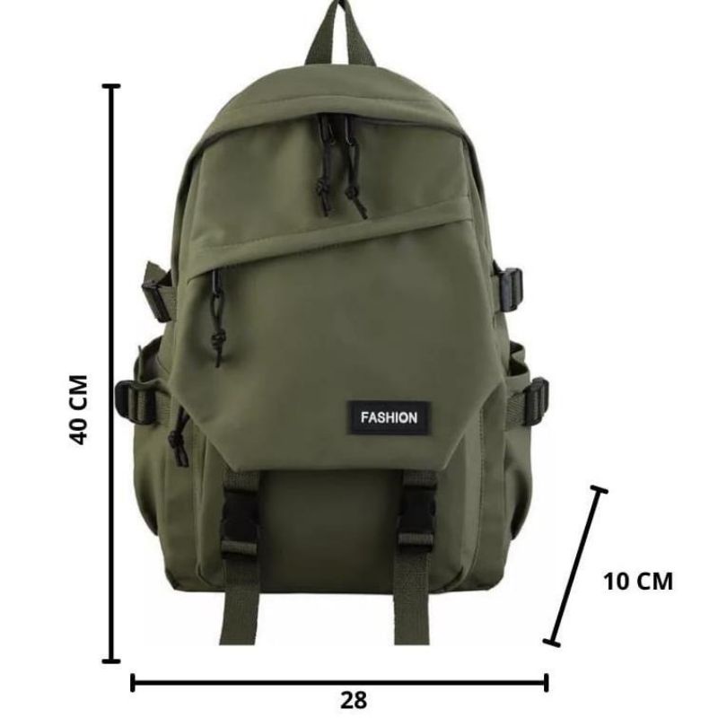 pdf Tas Gendong Ransel Pria Wanita Kanvas Backpack Fashion Korea Anti Maling Cewek Remaja Kekinian tas ransel sekolah tas ransel kuliah