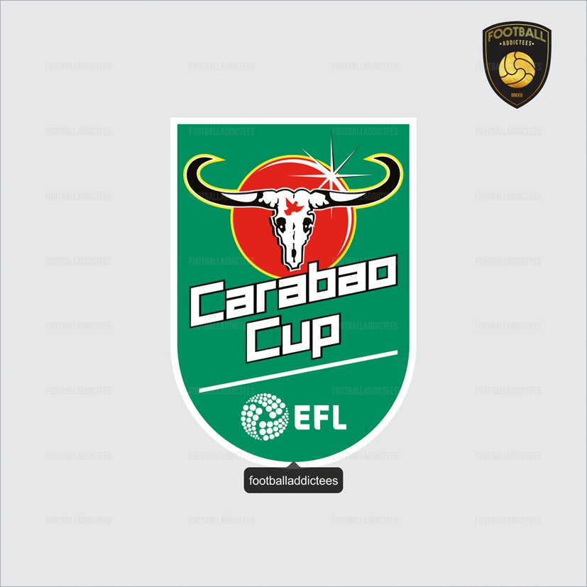 PATCH CARABAO CUP & MDT FINAL CARABAO CUP 2022 UNTUK JERSEY LIVERPOOL DAN CHELSEA
