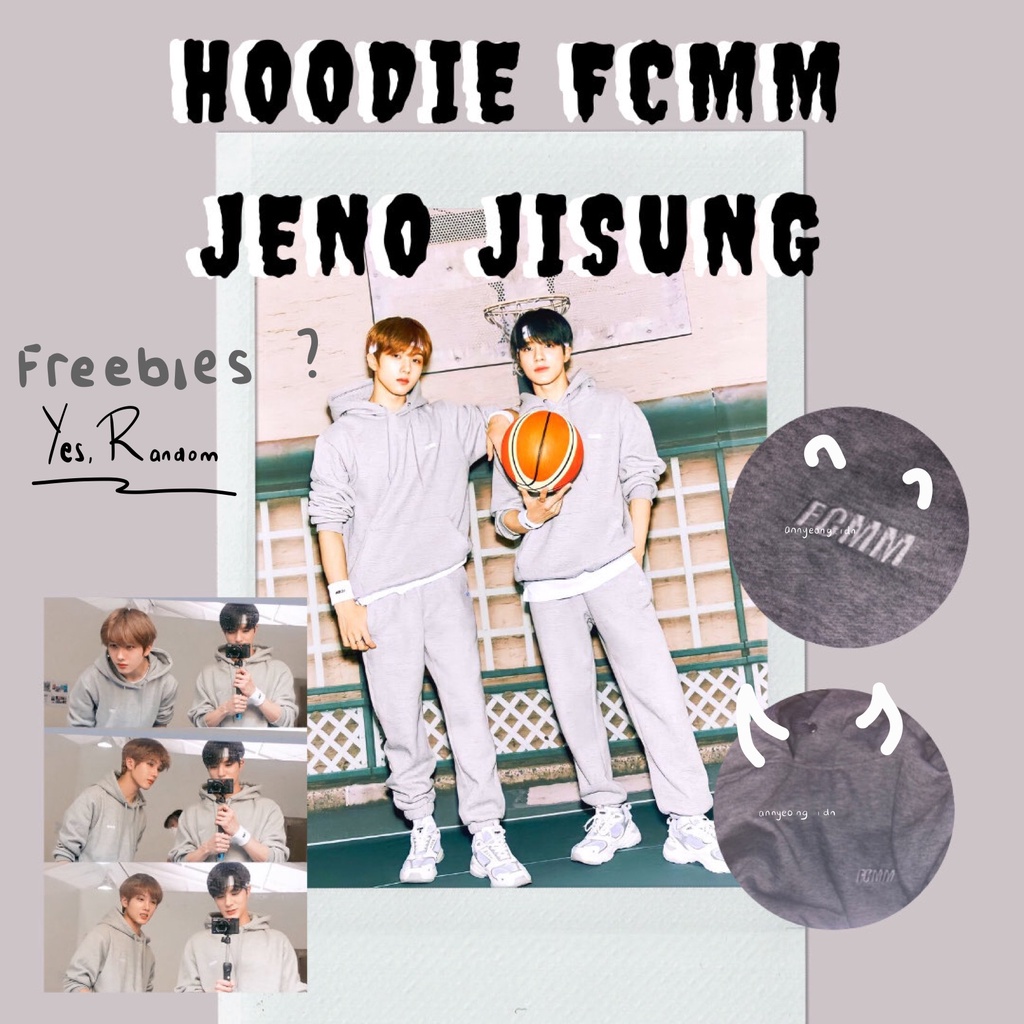 [COD] TERMURAH HOODIE NCT DREAM FCMM JENO JISUNG FREEBIES RANDOM