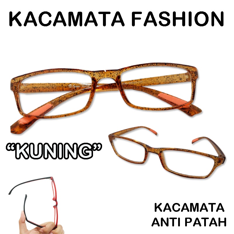 Termurah Kacamata Lentur fashion anti patah lensa normal kaca mata gaya kacamata Design Korea