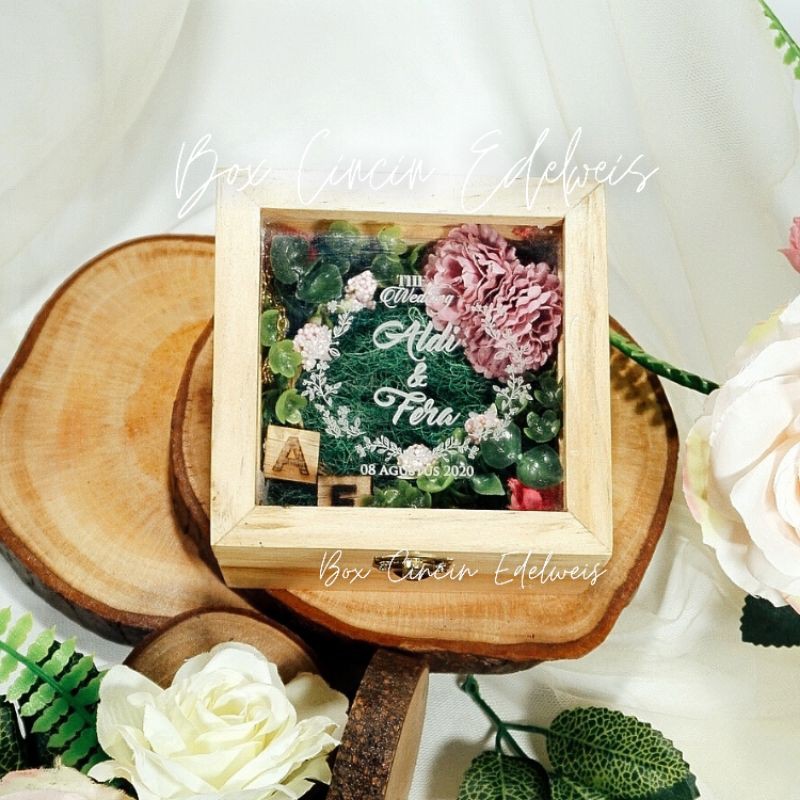 RING BOX/ RING BEARER/ KOTAK CINCIN/ BOX 10X10