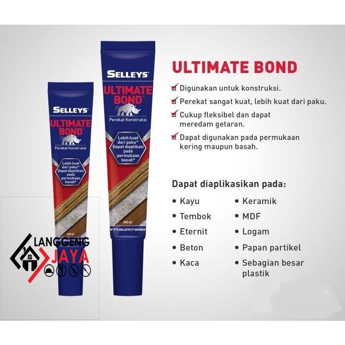 

Perekat Konstruksi Ultimate Bond 150Gr Avian Langgeng-