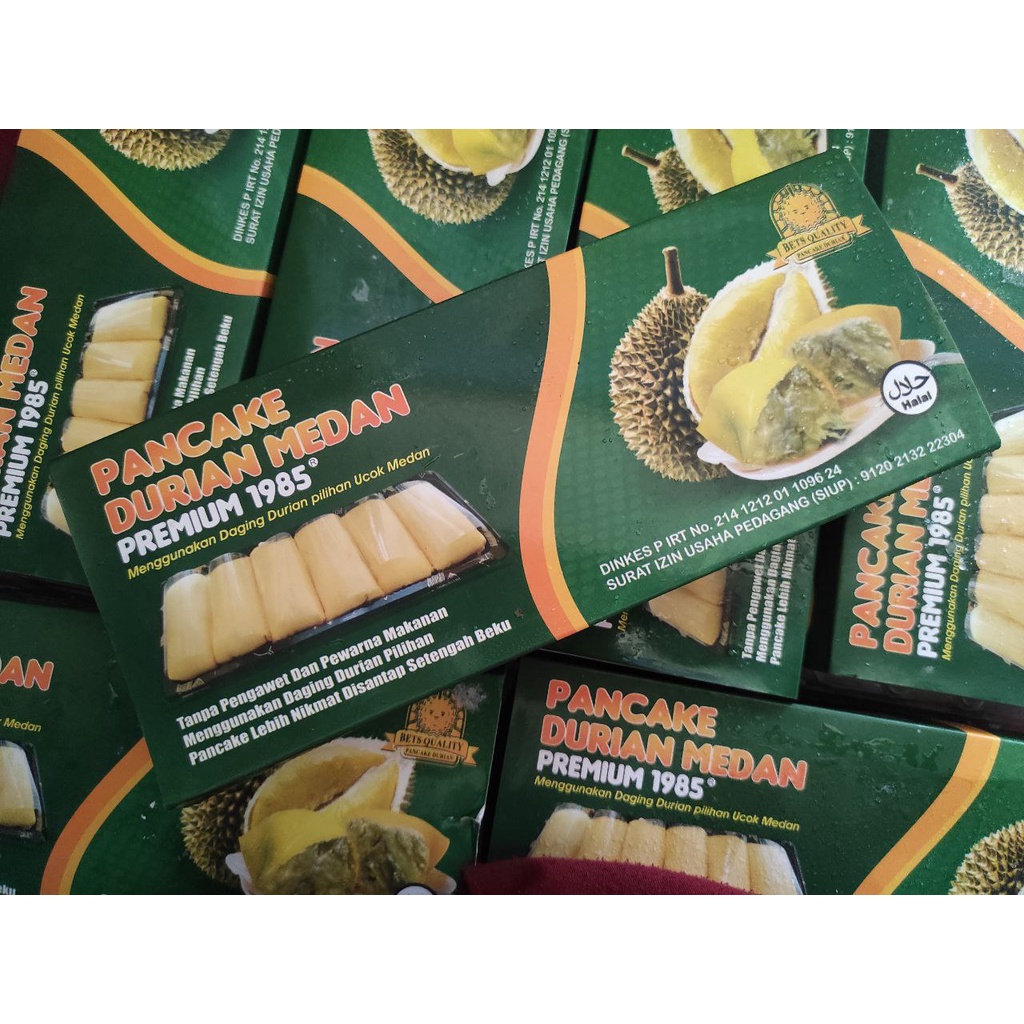 

Premium Pancake Durian Medan Samarinda isi 6