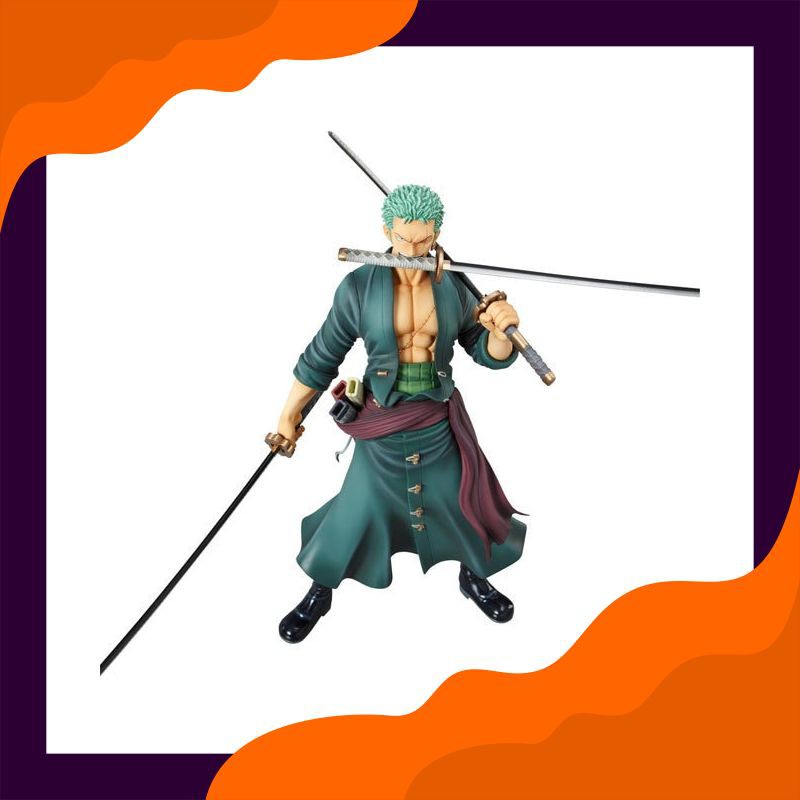 Action Figure Terlaris Huong Anime Gambar 23 Cm One Piece Pop Roronoa Zoro Pvc Toy Model Koleksi Had
